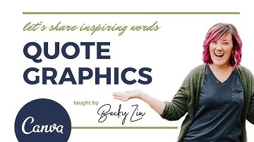 Create a Quote Graphic in Canva