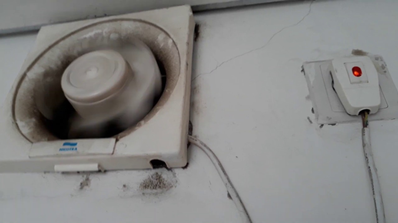 Small Nicotra Exhaust Fan Brief Video YouTube