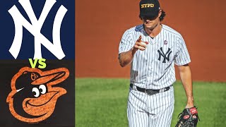 Gerrit Cole Was Phenomenal- 911/ New York Yankees vs Baltimore Orioles  ( Game 1 ) MLB 2020