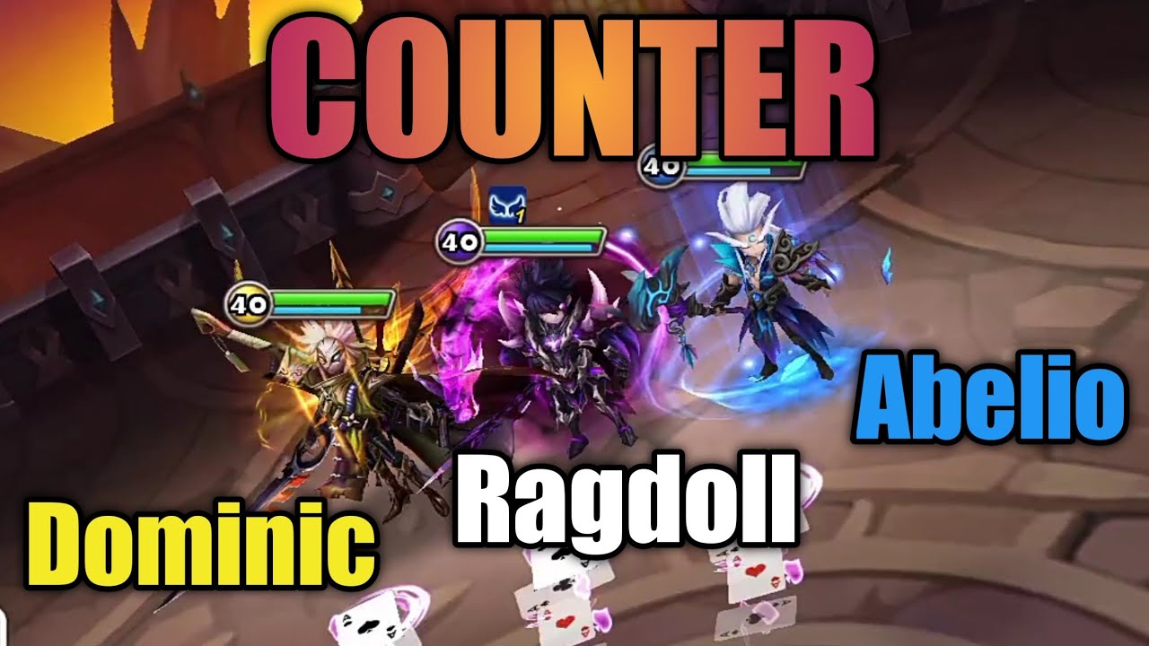 Counter Dominic Ragdoll Abelio World Guild Battle Summoners War STC Channel