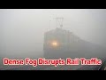 52 trains delayed and 12 rescheduled due to fog  newspointtv