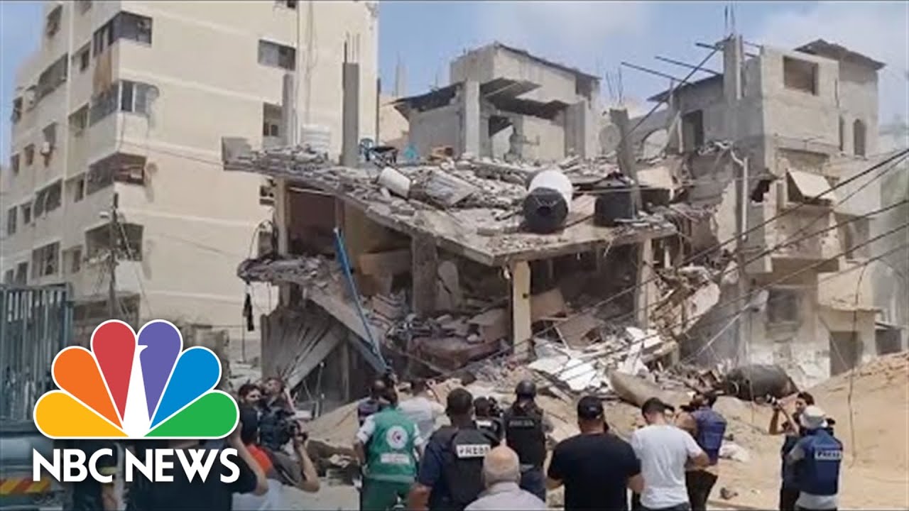 Watch: Video Captures Moment Israeli Airstrike Destroys Home Of Suspected Islamic Jihad Member