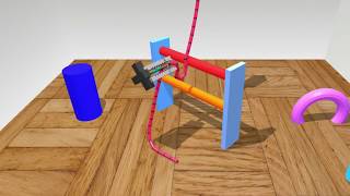 Parametric Grasping using AMBF Net Worth