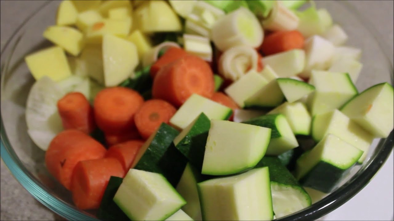 CREMA DE VERDURAS. RECETA FÁCIL Y SENCILLA.// VEGETABLES CREAM