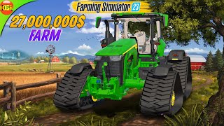 Working in My 27 Million Dollars Farm | Farming Simulator 23 Mobile Gameplay screenshot 4