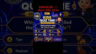 99% Log Galat Karte 😱 | 5 Sec Quiz Challenge ⏳ | Mini KBC Kids 🧠🔥 #kids #kbc