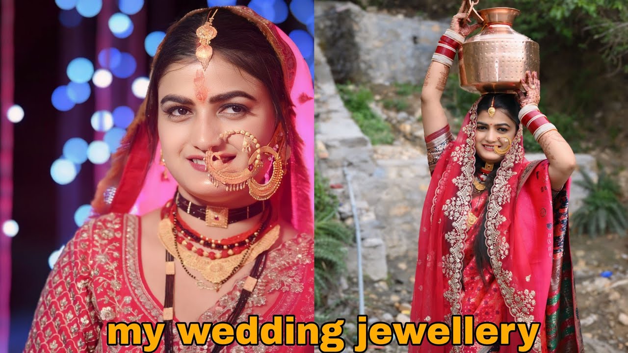 My Wedding Gold Jewellery collection || Pahadi jewellery