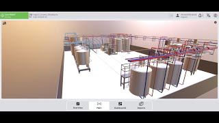 Yogurt Factory MES Dashboard in Ignition - Real-Time & 3D Visualization screenshot 5
