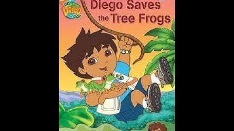 Reading Go Diego Go book - Diego Saves the Tree Frogs - Ready To Read Children Story Time Read Aloud
