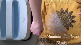 Cricut Infusible Ink - Sunflower Mandala Blanket