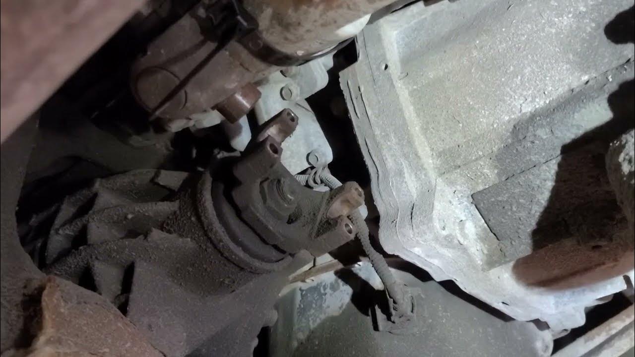 2004 GM Truck 3500 Allison Shift Shaft Seal Replacement YouTube