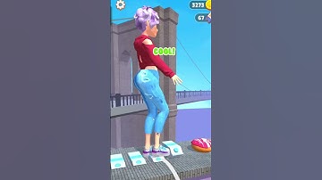 ASMR Tippy Toe Try Again |tippy toe3D  level 262 #Xshorts #tippytoe #satisfying#asmr