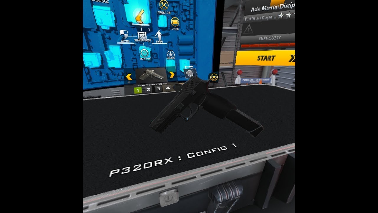 Oculus Quest - Gun Club VR Sig Sauer P320RX
