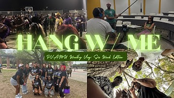 HANG WITH ME | WEEKLY VLOG AT PVAMU 🐾💛 | SIS WEEK EDITION 💗