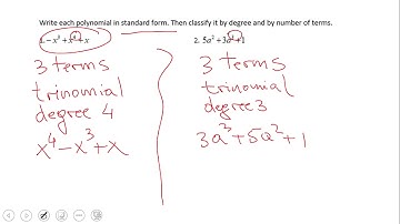 Classifying Polynomials