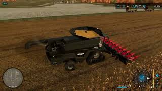 Farming Simulator 22 Без комментариев Уборка кукурузы на комбайне Fendt IDEAL 10T