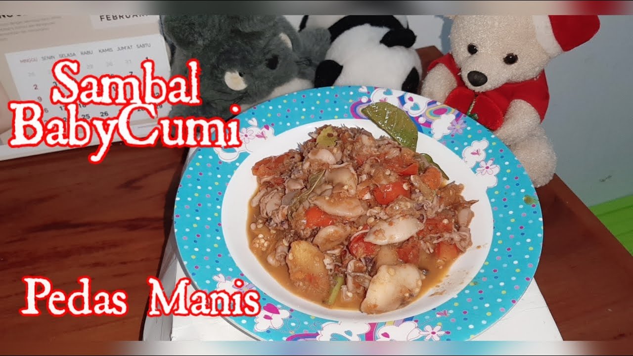 SAMBAL BABY CUMI PEDAS MANIS - YouTube