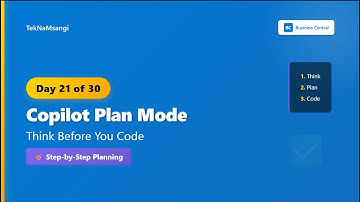 GitHub Copilot Plan Mode for AL Development
