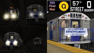 OpenBVE R32 Final run on the Q