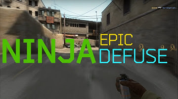 CS:GO - Epic Ninja Defuse