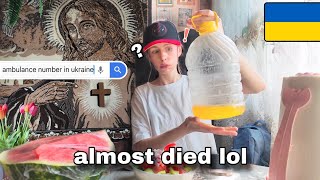 I had to move to my village in ukraine for a month
