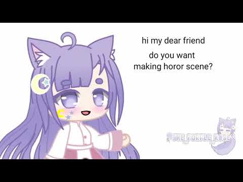 gacha club tutorial | how to make horror scene easy on kinemaster