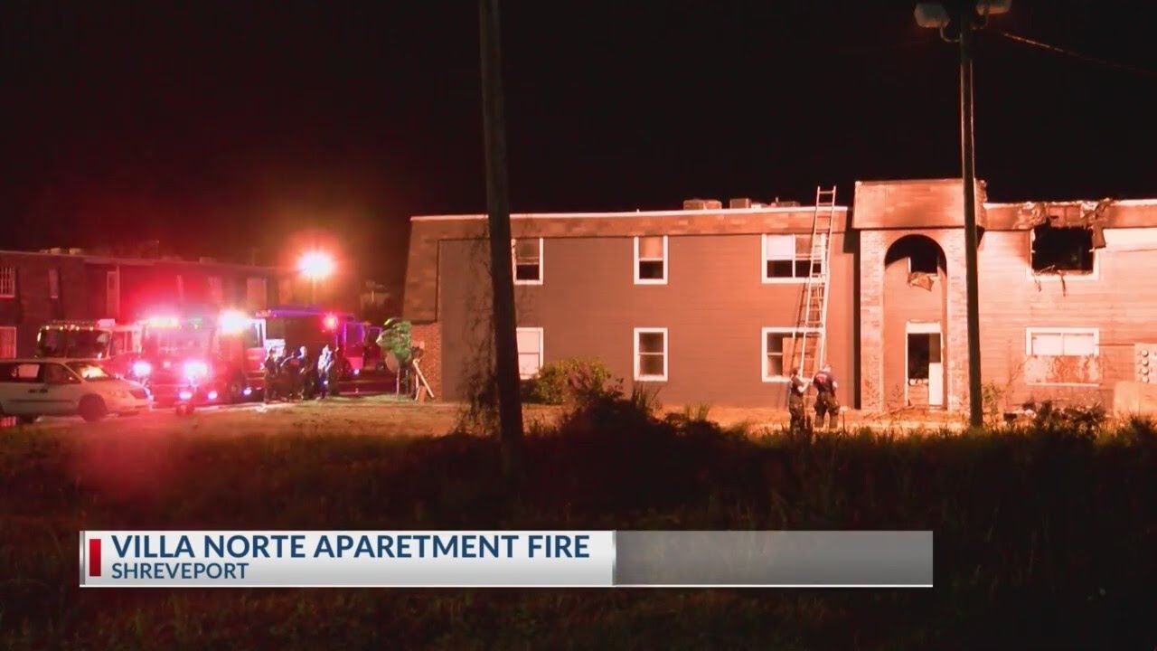 Firefighters respond to fire at Shreveport’s Villa Norte Apartments YouTube