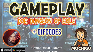 DoE: Dungeon of Exile Gameplay | 🎁 9 Giftcodes & How to Redeem Code - Android / IOS
