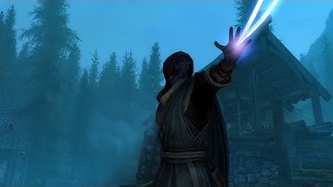 Skyrim Modded Spells-word play-through (1)