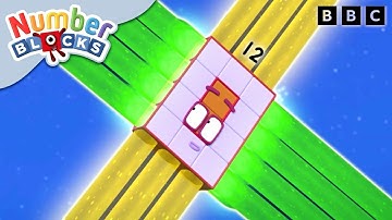 @Numberblocks - Ride the Rays | Learn to Count