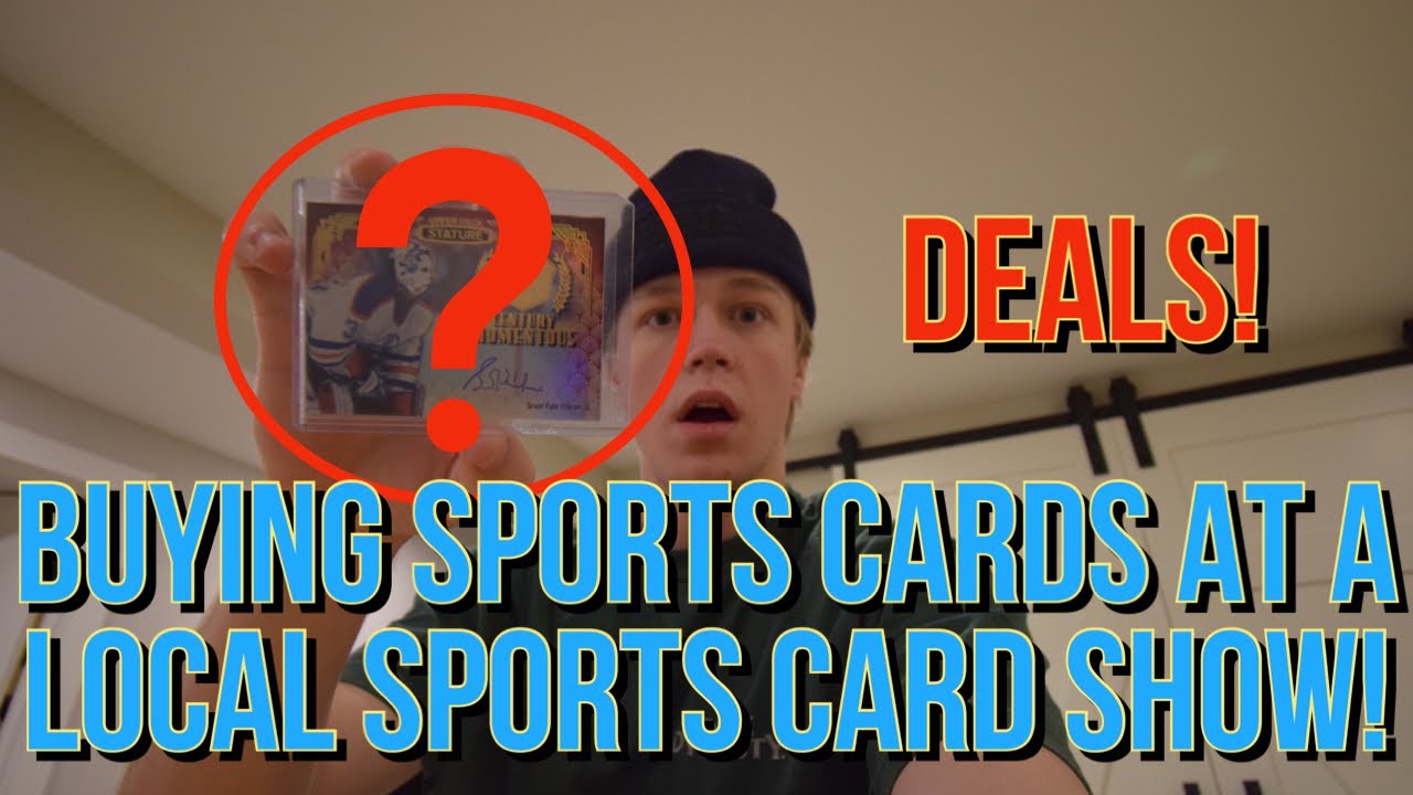 WHY YOU SHOULD ATTEND LOCAL SPORTS CARD SHOWS! VLOG! YouTube