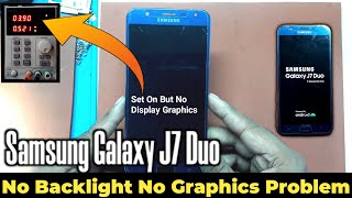 Samsung Galaxy J7 duo Display Light Problem | Samsung Galaxy J7 Duo No Backlight No Graphics Problem