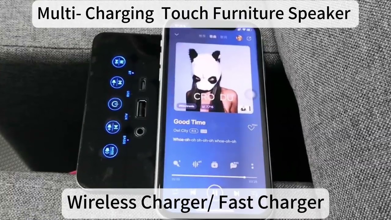Multi- Charging  Touch Furniture Speaker
