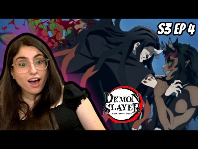 HE PUT HIS FOOT WHERE?!?! Demon Slayer Season 3 Ep 4 REACTION