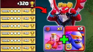 +320 Unstoppable | TH18 Super Bowler Smash & Dragon Duke  Charge Attack Strategy | Clash of Clans