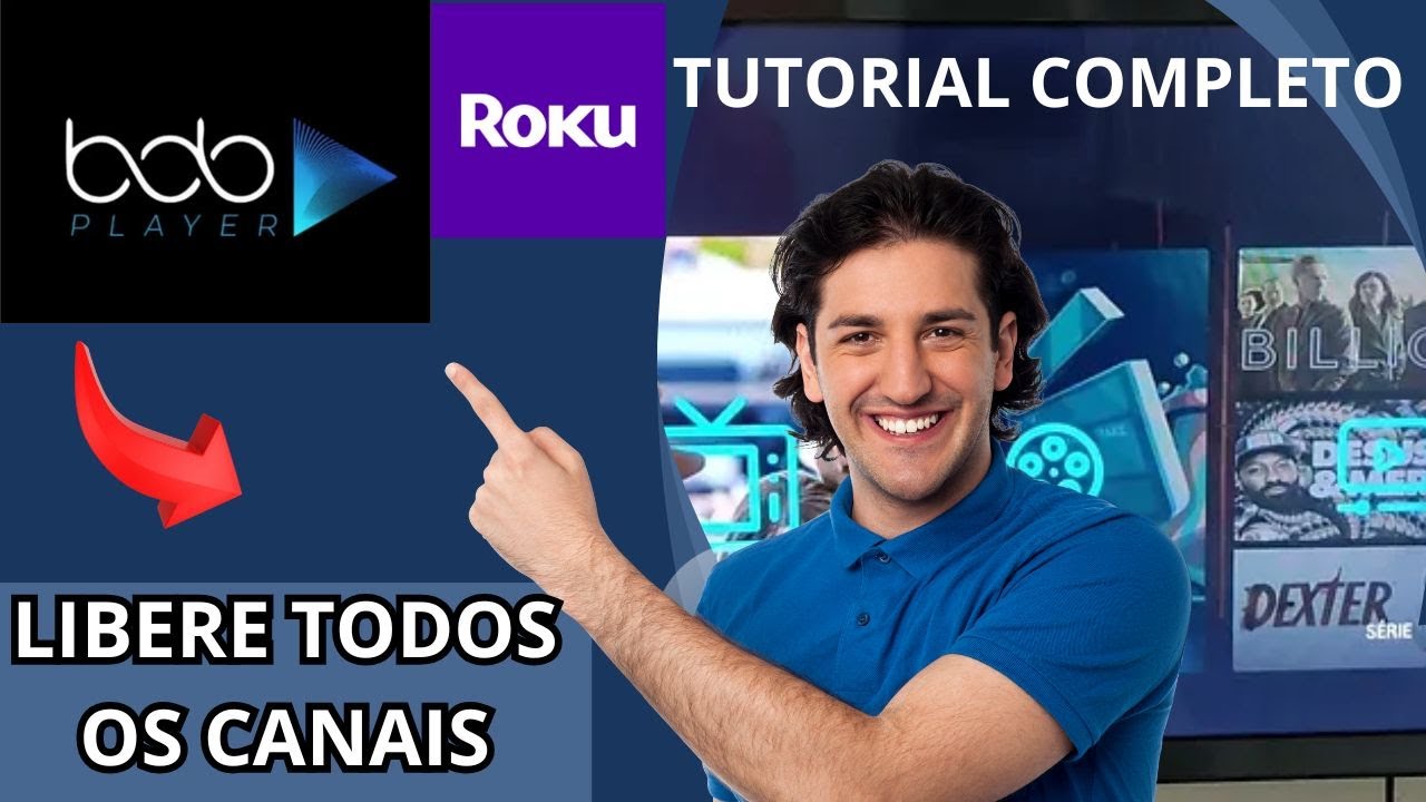 BOB PLAYER NA ROKU TV É BOM ? TUTORIAL COMPLETO DO NOVO APP LANÇAMENTO ...