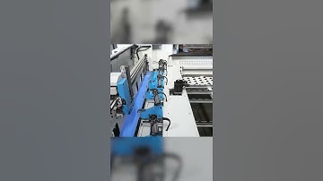 Fully automatic electronic cutting saw #cnc technology