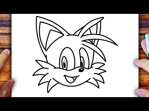 COMO DESENHAR O TAILS PASSO A PASSO #1