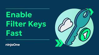 How To Turn On Or Off Filter Keys In Windows (w/ SCREEN RECORDING)
