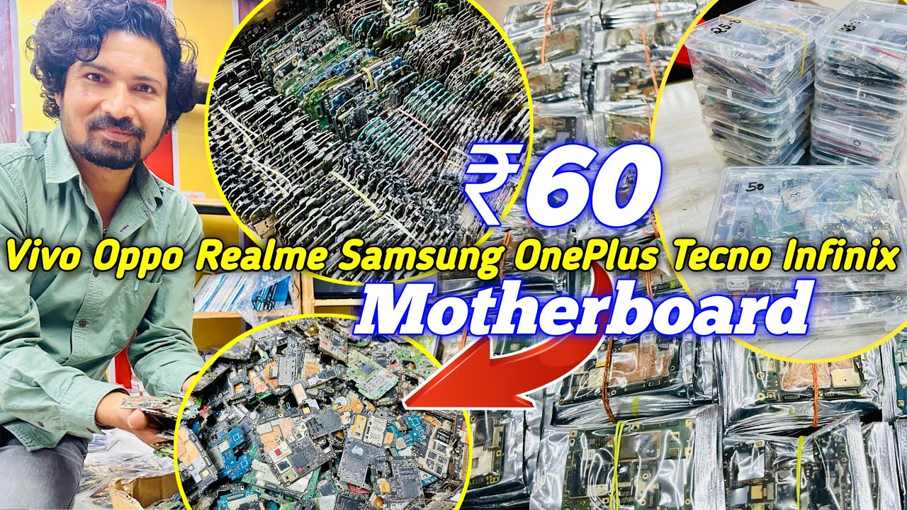 5G Mobile Scrap Motherboard Vivo Oppo Realme Samsung OnePlus Tecno All Mobile Motherboard