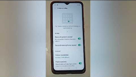 realme c25y, How to disable screen recording in realme c25y,disable screen recording setting