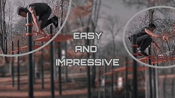 4 IMPRESSIVE calisthenics skills | how to START freestyle (dynamic skills for begginers) [PART 2]