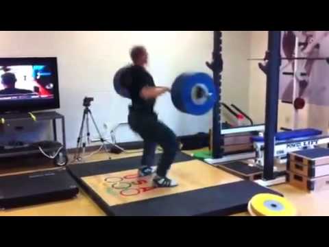 180kg Clean 10 15 12