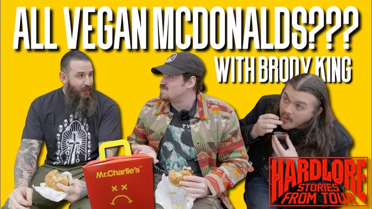 HARDLORE & BRODY KING try an ALL VEGAN McDONALD'S (Mr. Charlie's)