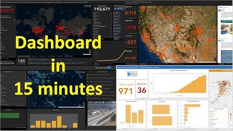 Easily Create Your Own COVID-19 Dashboard Using ArcGIS