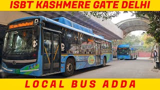 DTC Bus Stand at ISBT Kashmere Gate | local bus | Delhi city bus stand screenshot 5