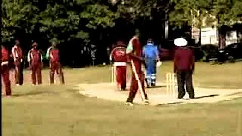 Exciting Over from former West Indies fast bowler ...