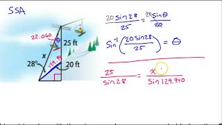 Day 5 HW (4 to 6) Law of Sines Ambiguous Case