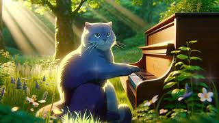 playing the piano in the forest | lofi piano relax music