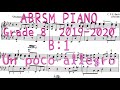 Grade 8 piano sheet music 1080p